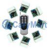 8 Channel DC 500M NO/NC Wireless Remote Receiver Transmitter With Delay Time Function