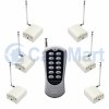 12 Channel Normaly Open Wireless On Off Switch 1 Transmitter & 6 Receivers