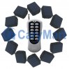 10A DC 6/9/12/24V RF Remote Controller---One Transmitter Controls 12 Receivers