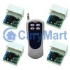 4 Channel DC 500M NO/NC Wireless Remote Transmitter Receiver With Time Delay
