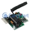 4 Channel High level Output Super Regeneration RF Receiver Module With Decoder