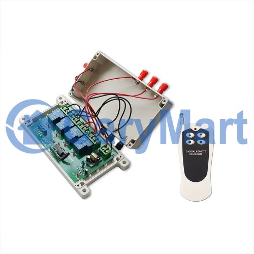 Double Pole Double Throw (DPDT) Wireless Remote Switch For Winch Crane  Electric Hoist