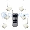 12 Channel Normaly Open Wireless On Off Switch 1 Transmitter & 6 Receivers
