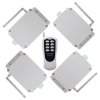 8 Channel DC 30A Radio Remote Control Kit - 1 Transmitter & 4 Receivers with Waterproof 433MHz