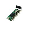 12 Channels 5V Output Super Regeneration - RF Wireless Receiver Module With Decoder