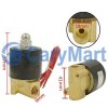 1/8" 2-Way Brass Normally Closed Electric Solenoid Valve Water Gas Air Liquid