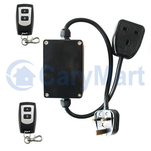 AC 220V 240V 13A Remote Control Power Outlet Socket British