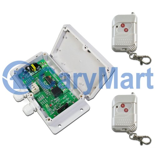 1 Channel 110V 220V 10A Adjustable Time Delay Remote Control Switch Kit  (Model: 0020258)