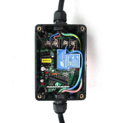 3500W Waterproof Wireless Remote Control Outlet European Standards Plug