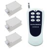 6CH 30A DC Power Output Radio Remote Control Kit - 1 Transmitter & 3 Receivers 433MHz