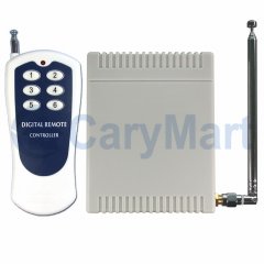 6CH DC 6V 9V 12V 24V RF Remote Control Switch 6 Functions Range 500M [0020036 (S6C-DC-ANT3 & CV-6/CB-6)]