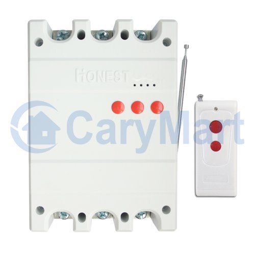 Three-phase power 380V 7.5KW Wireless Remote Control Switch With