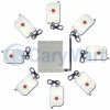 DC 6V 9V 12V 24V RF Wireless Remote Control 8-Channel Receiver & 8 Transmitters